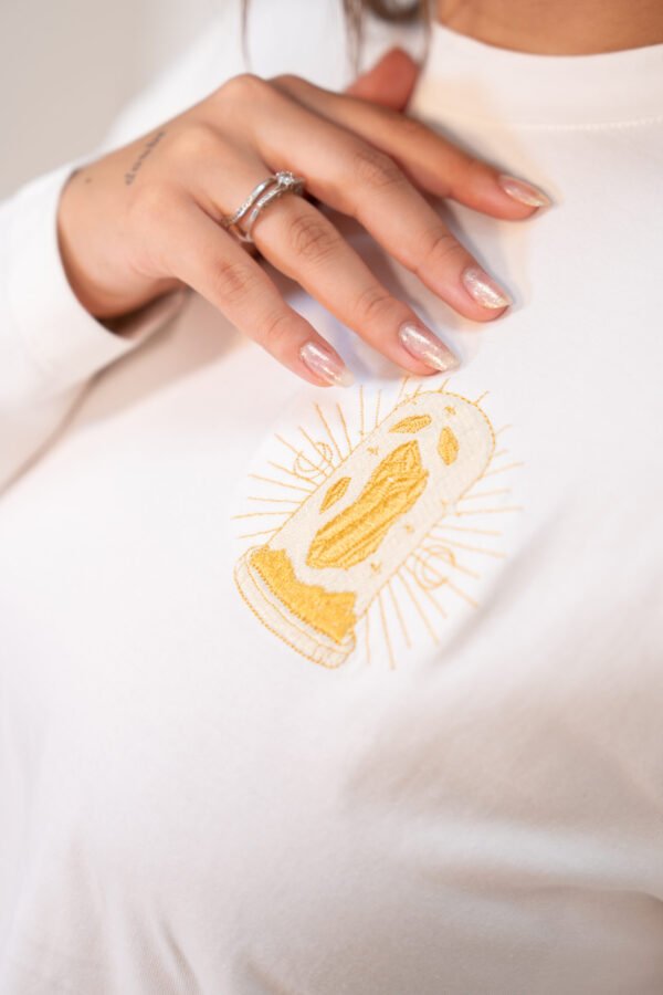 Camisa "vibra positivo" manga larga - Image 8